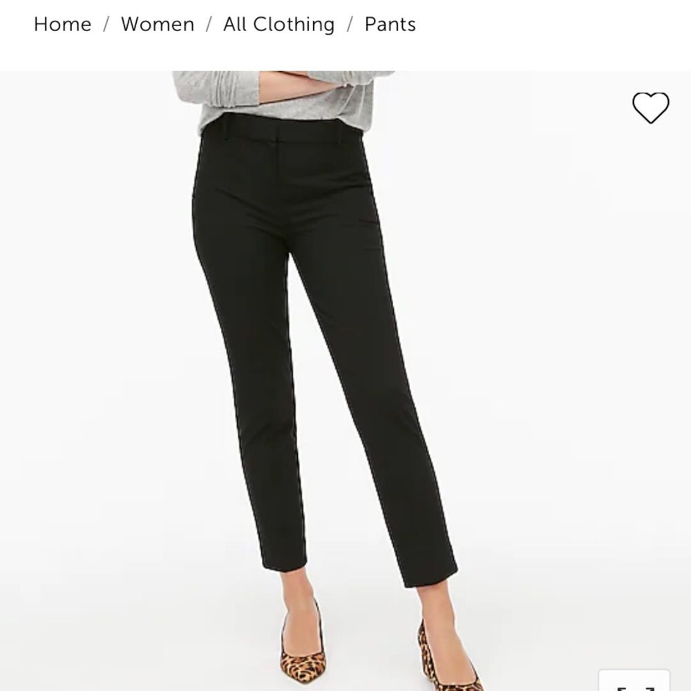 J. crew Ruby full length pant